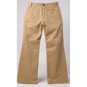 Womyn Bootcut Khaki Cotton Spandex Pants Made in USA Size 4